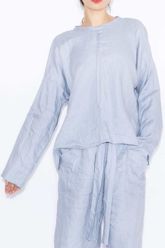 Around Sweater | Ice Linen