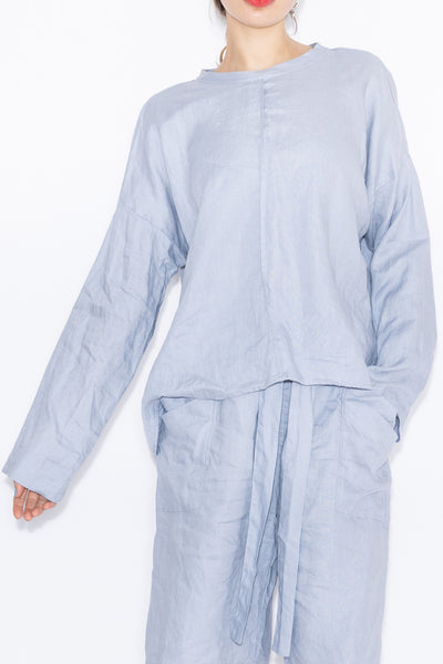 Around Sweater | Ice Linen
