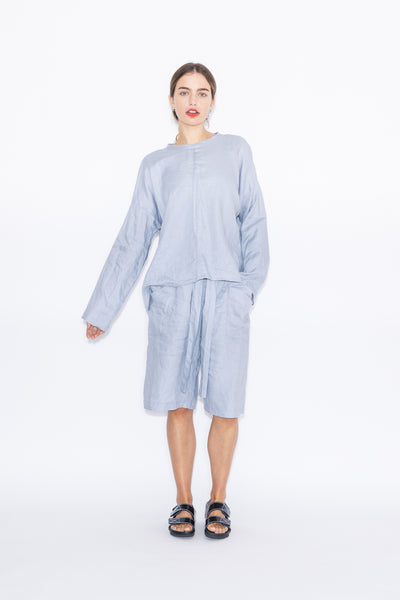 Around Sweater | Ice Linen