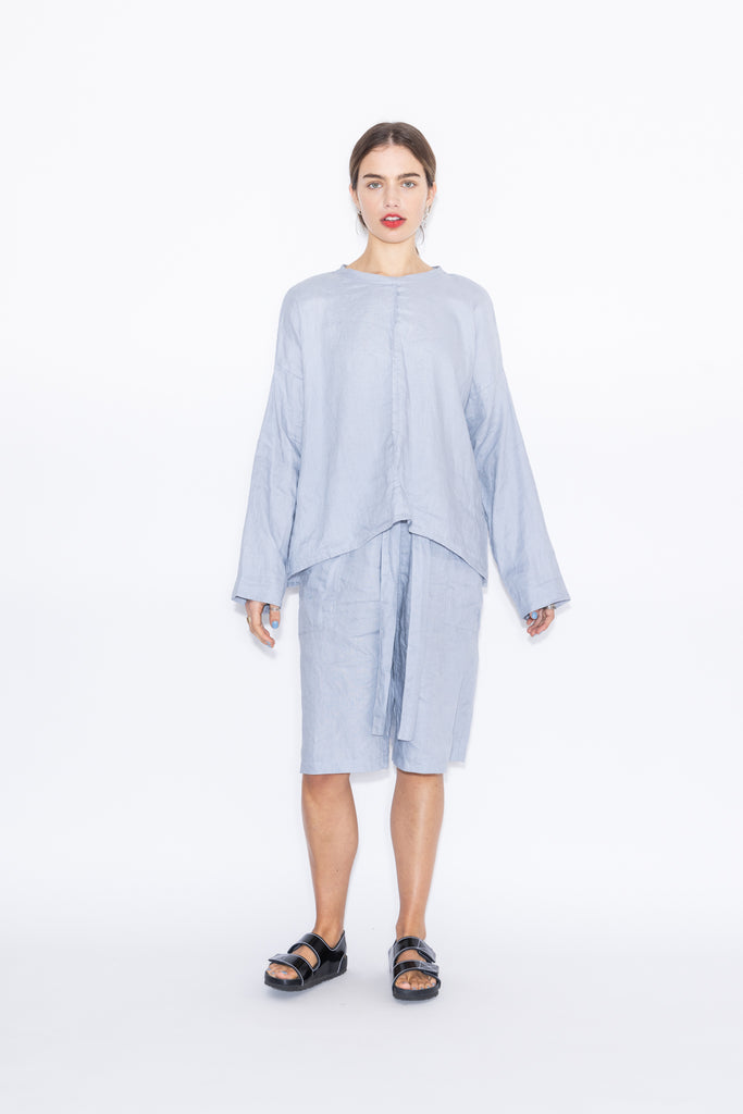 Around Sweater | Ice Linen