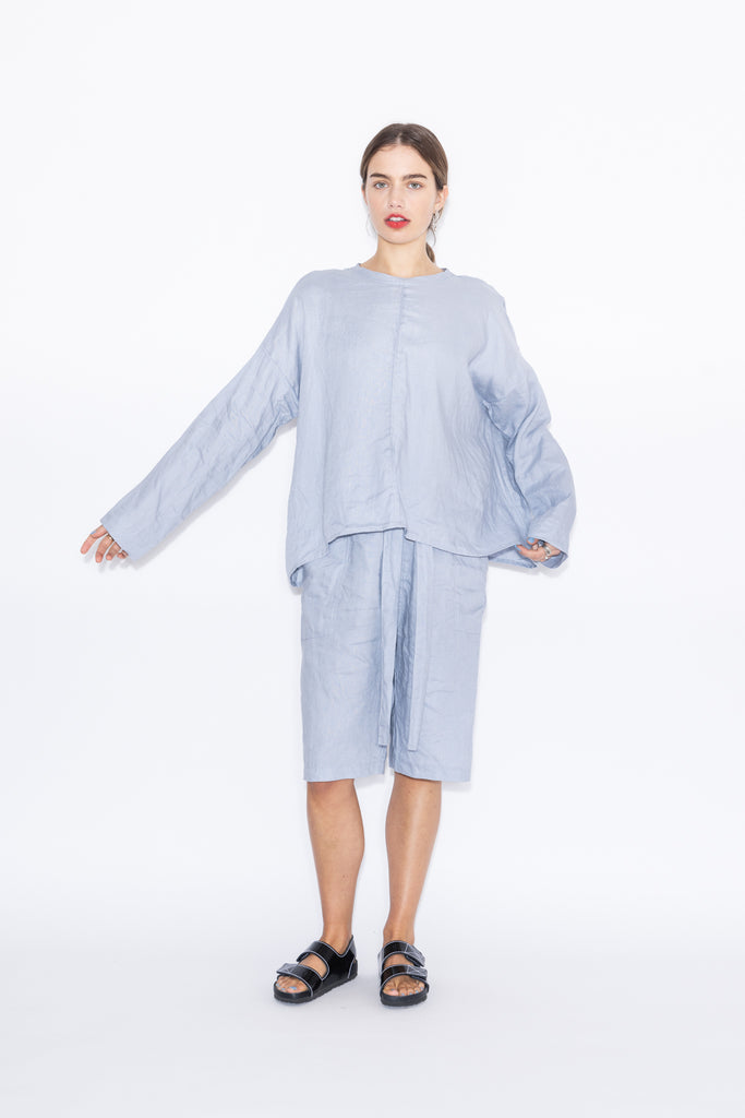 Around Sweater | Ice Linen