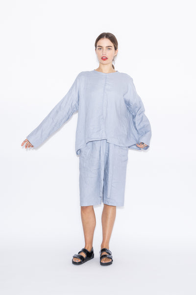 Around Sweater | Ice Linen