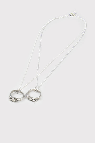 BFF Necklace | Silver
