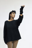 U Fingerless Gloves | Black