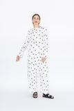 Dreams Dress | Rio Print Ivory/Charcoal