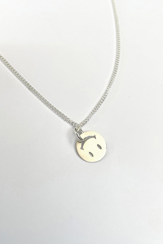 Happy Necklace | Silver