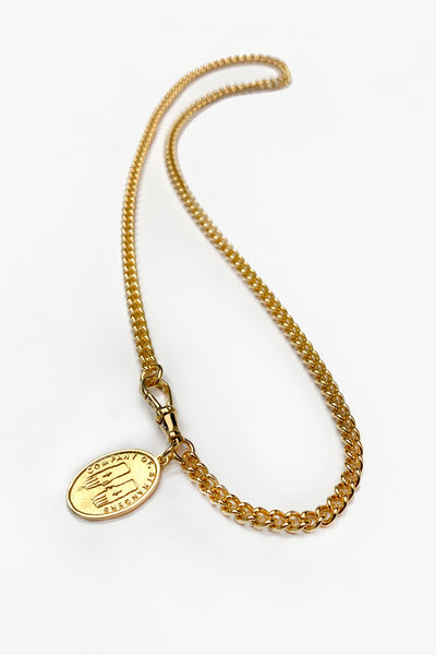 Heavy Metal Necklace | Gold