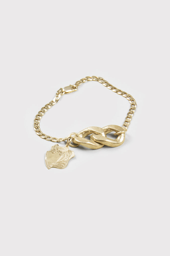Link Bracelet- Silver / Gold Dip - Company Store