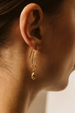Paperclip Earring | Gold