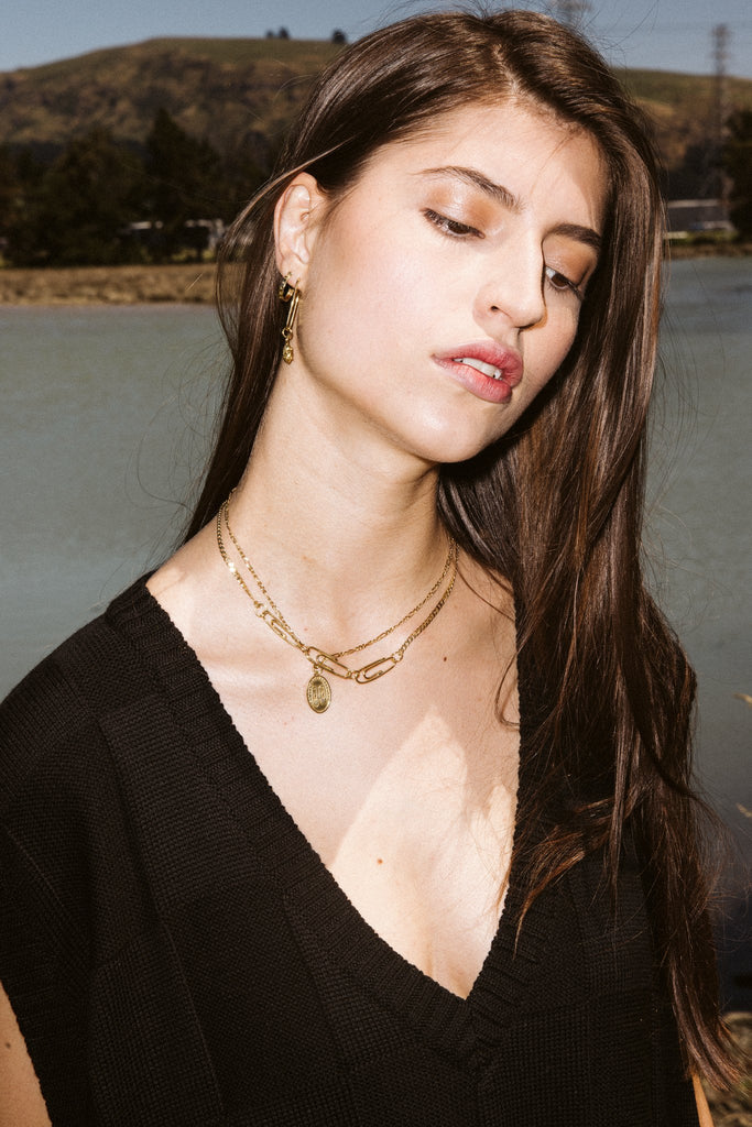 Paperclip Necklace | Gold | Company of Strangers Jewellery – Company Store