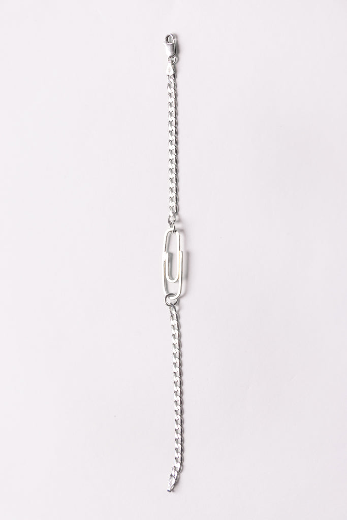 Paperclip Bracelet | Silver