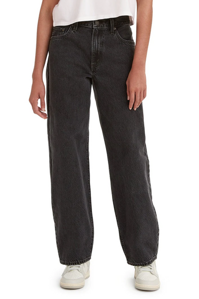 Baggy Dad | Black Stonewash